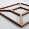 Ekena Millwork Extra Small Marion Decorative Fretwork Wood Wall Panels, Red Oak, 7 3/8"W x 7 3/8"H x 3/8"T WALW08X08X0375MARRO - alternate 2